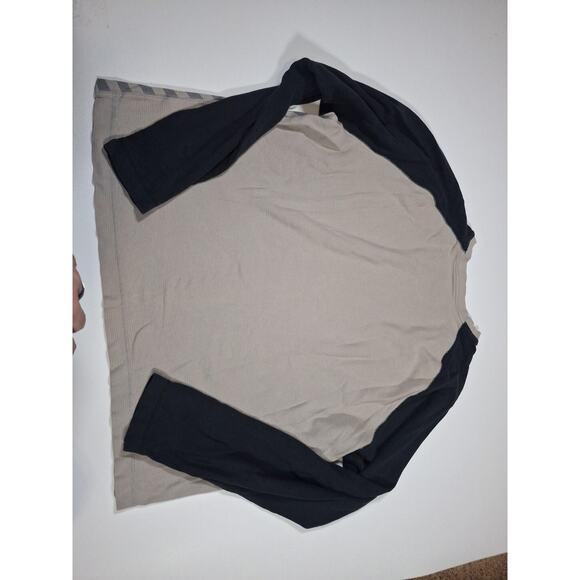 Nike Shirt Mens XXL Blue Check Vintage Thermal Waffle Kit Sportswear Y2K 90s - Picture 4 of 4